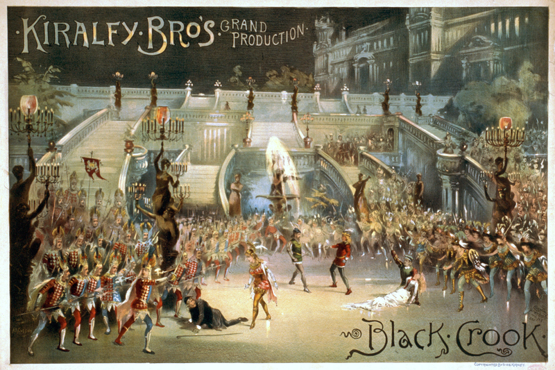 The Black Crook, el primer musical. Wikimedia Commons